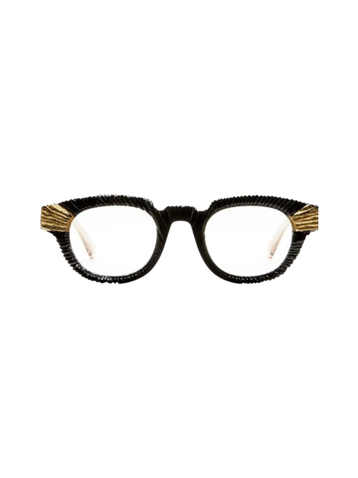 Kuboraum Maske S1 Black & Gold Eyeglasses