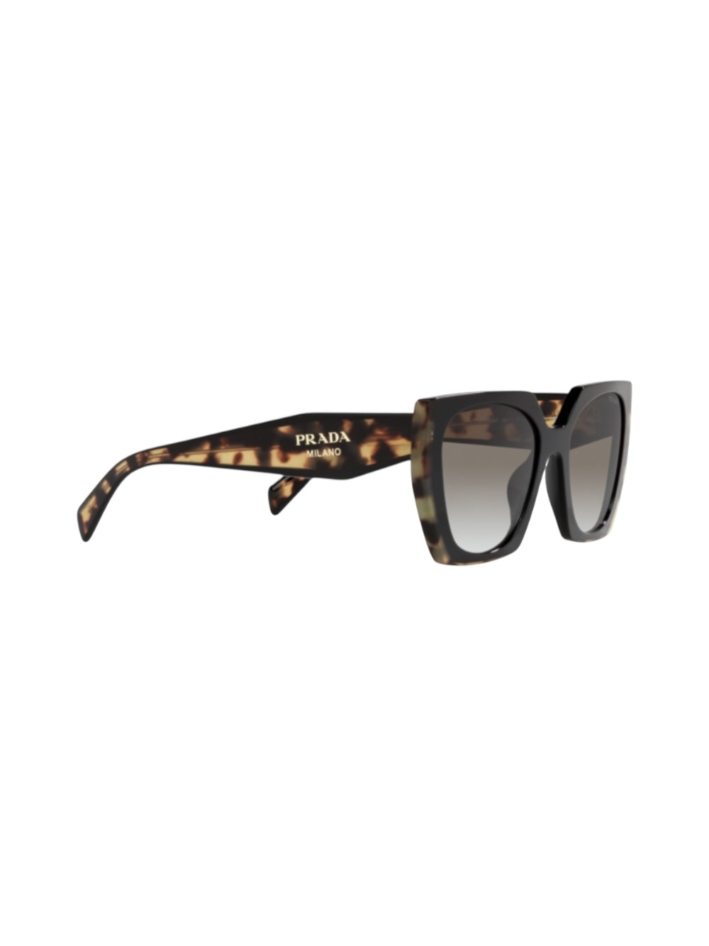 Prada Spr 15ws Black & Havana Sunglasses