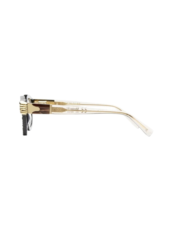 Kuboraum Maske S1 Black & Gold Eyeglasses