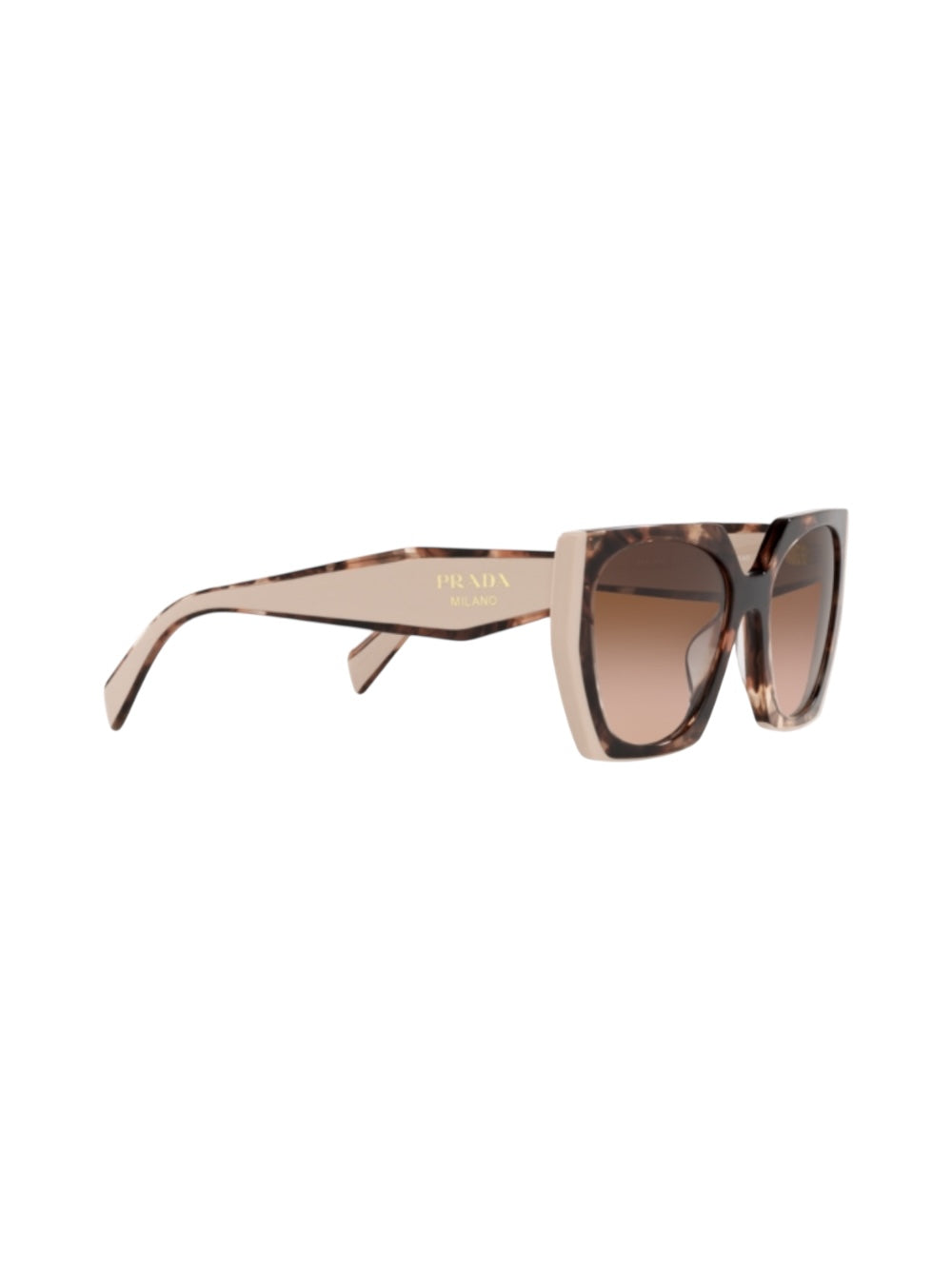 Prada Spr 15ws Black & White Sunglasses