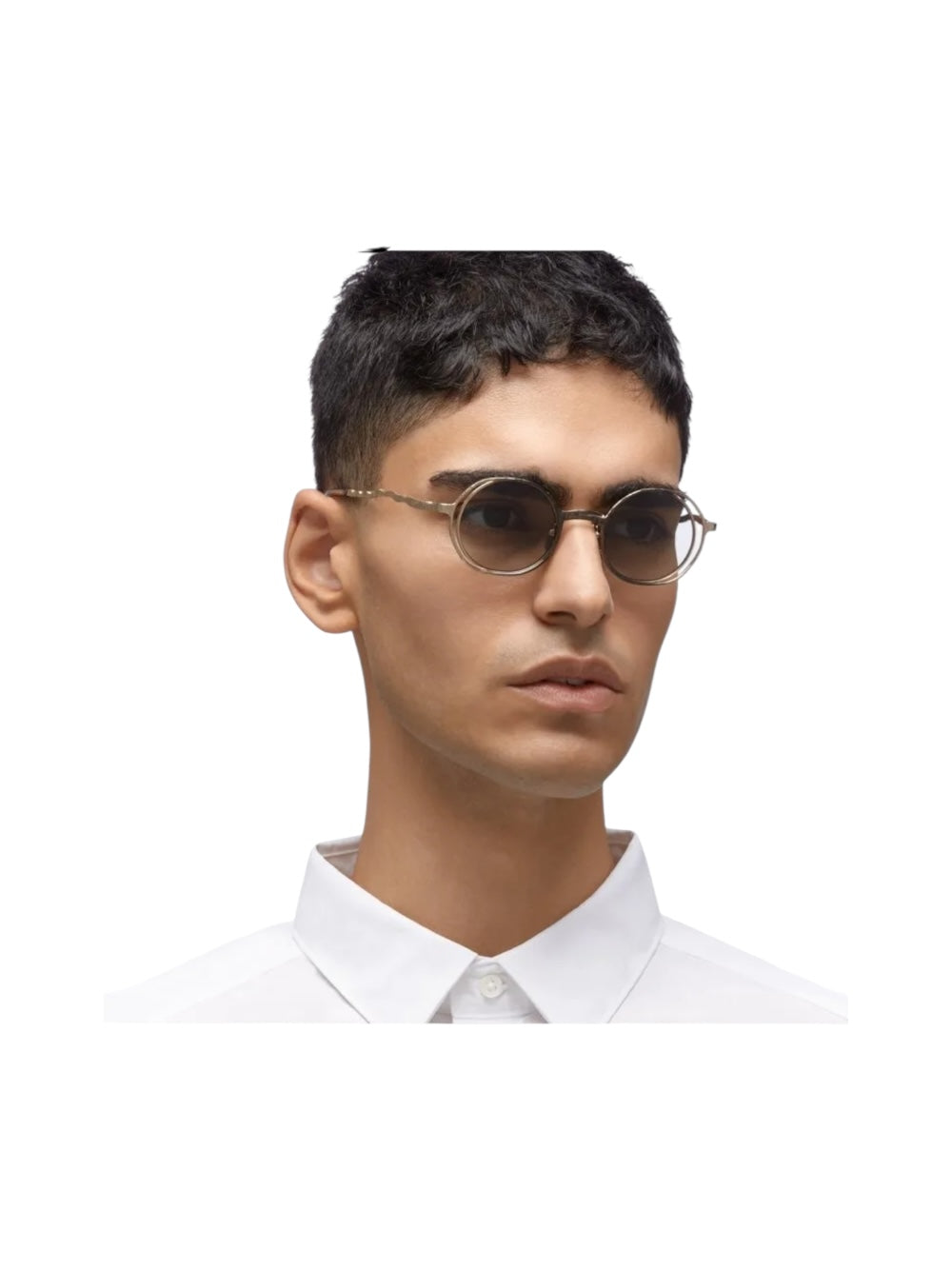 Kuboraum Maske H11 - Gold __single__ Sunglasses