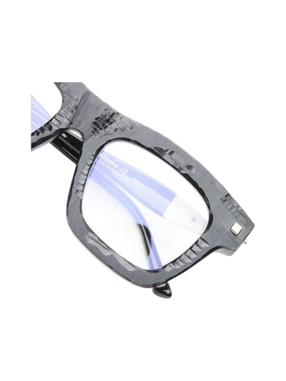 Kuboraum Maske J2 - Black Shine Basalt __single__ Eyeglasses