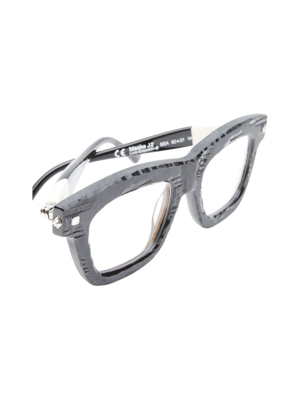 Kuboraum Maske J2 - Black Shine Basalt __single__ Eyeglasses