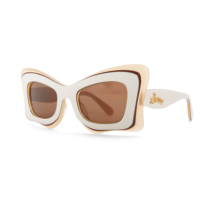 LW40140U PAULAS IBIZA 25e Avorio Acetate Occhiali Sole