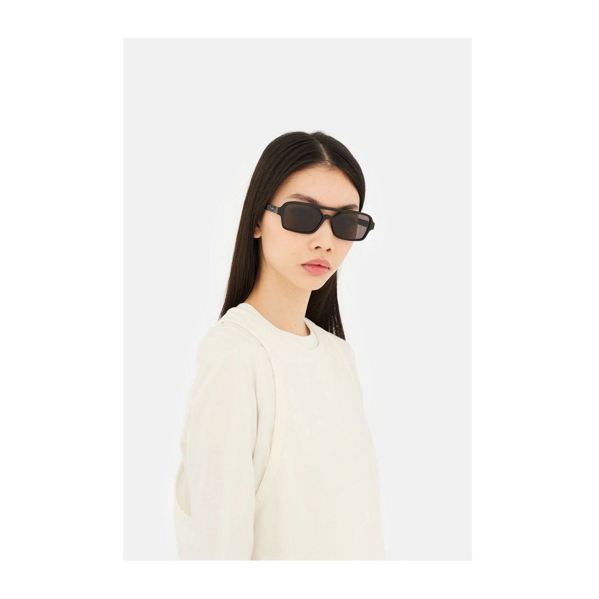 Retrosuperfuture VICO BLACK Nero Acetate Occhiali Da Sole