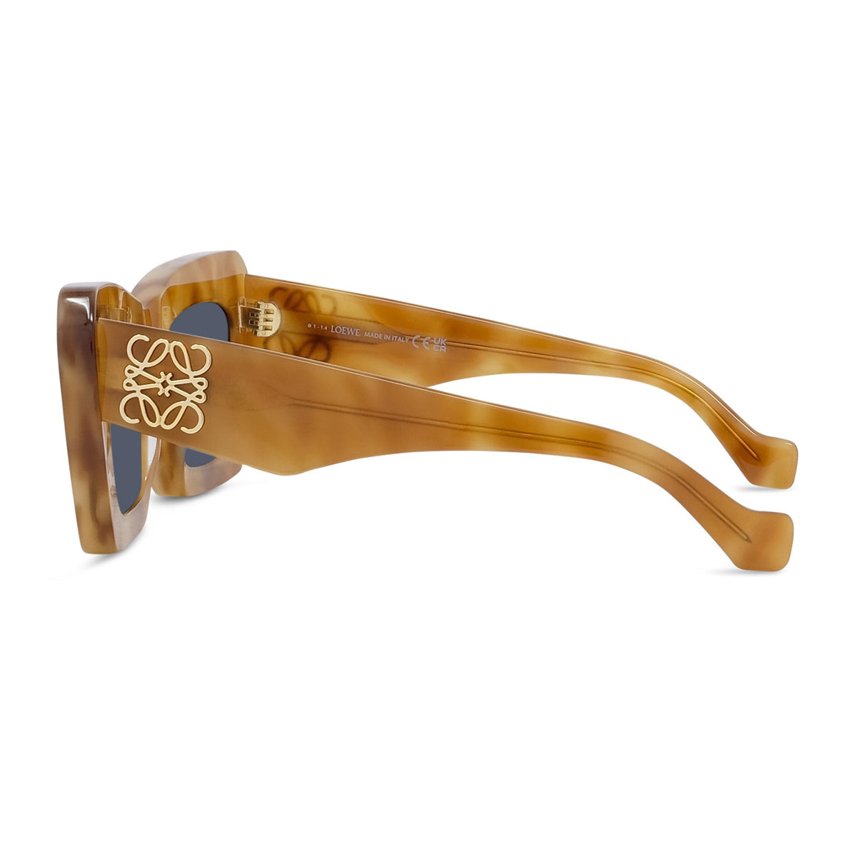 Loewe LW40145I Anagram 53V Havana Arancione Acetate Occhiali Da Sole