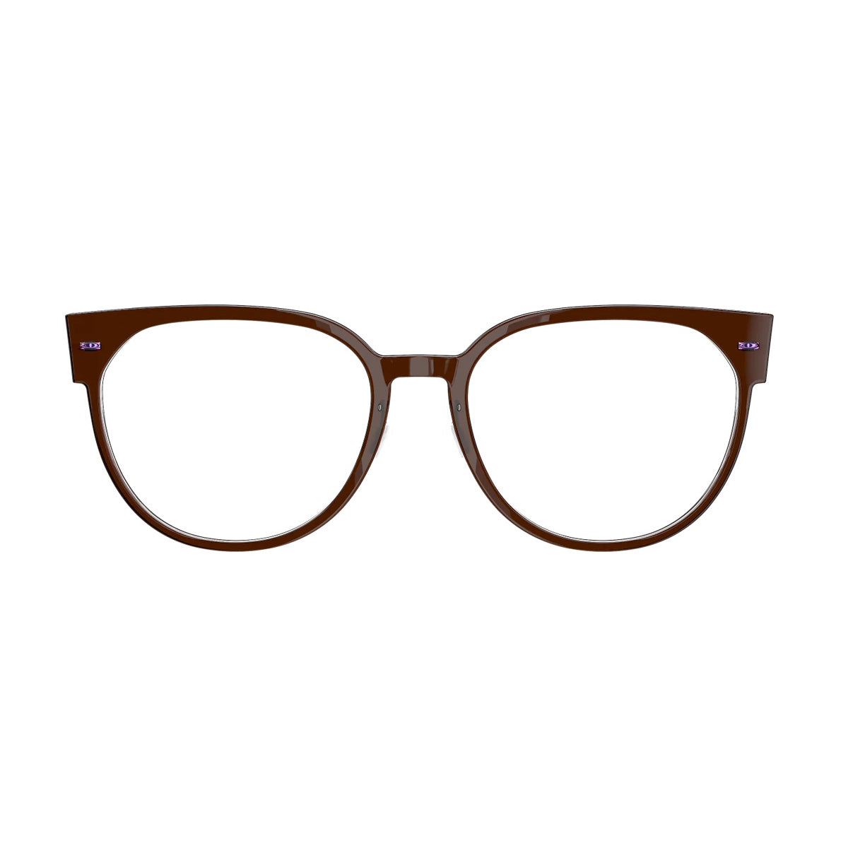 N.o.w. 6634 C10 - P77 Marrone Acetate/titanium Occhiali Da Vista