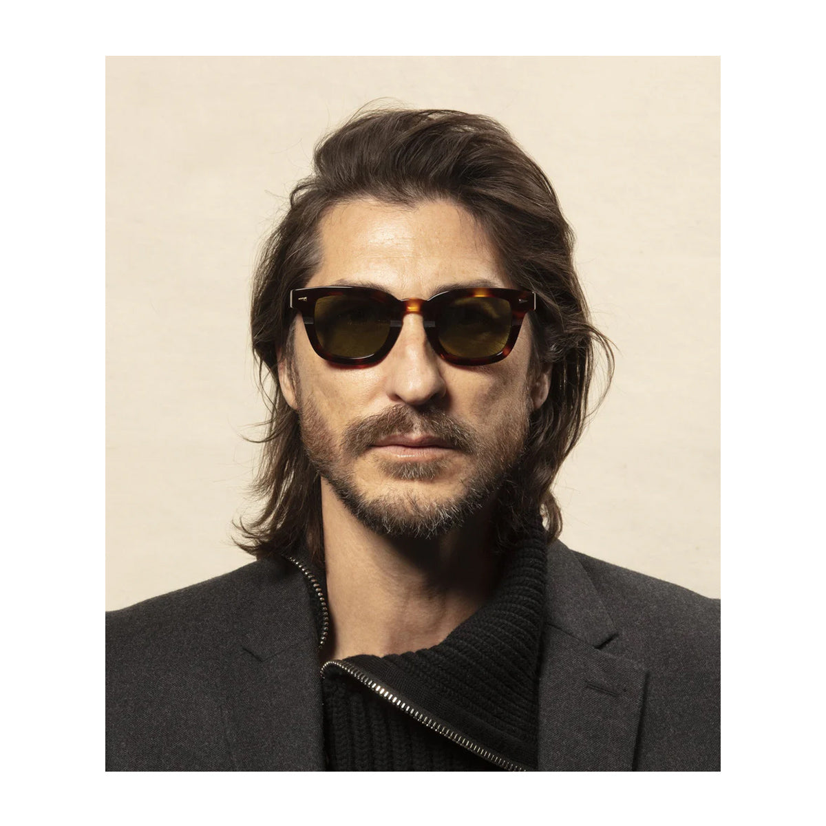 Ahlem Champ De Mars Orange Turtle Arancione Acetate Occhiali Da Sole