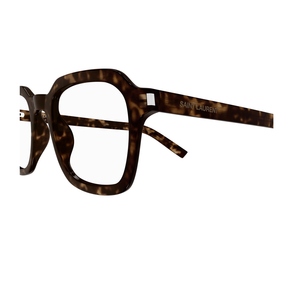 Saint Laurent SL 715 SLIM OPT Linea Corner Angle 002 Havana Marrone Acetate Occhiali Da Vista