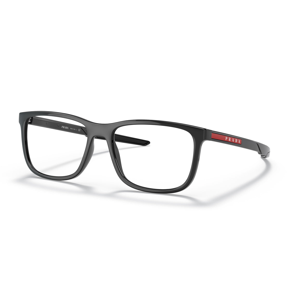 Prada Linea Rossa PS 07OV 1AB1O1 Nero Nylon Occhiali Da Vista