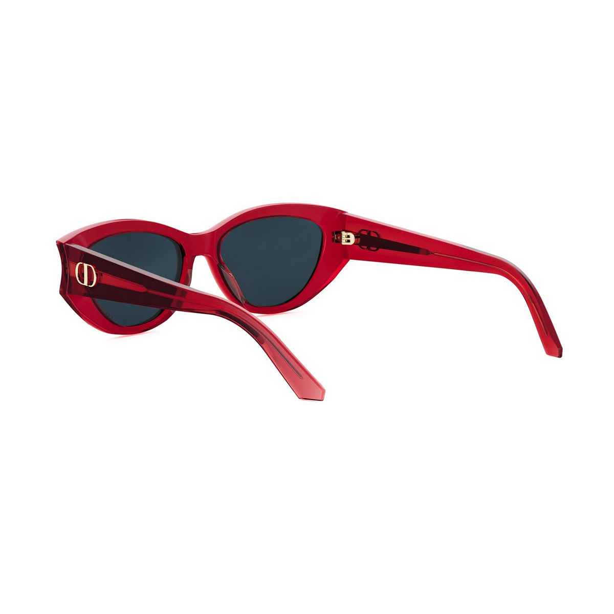 Dior DiorGlow B1I 35b0 Rosso Acetate Occhiali Da Sole