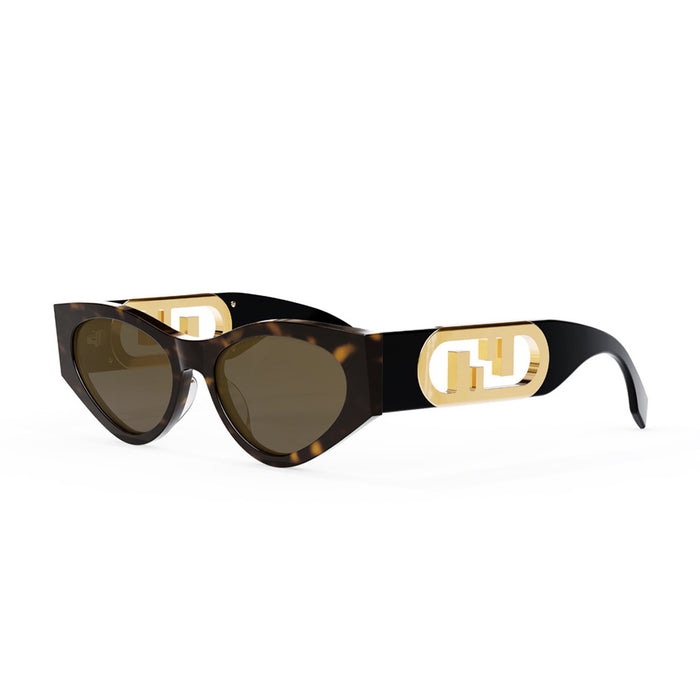 FE40049I 52e Marrone Acetate Occhiali Sole