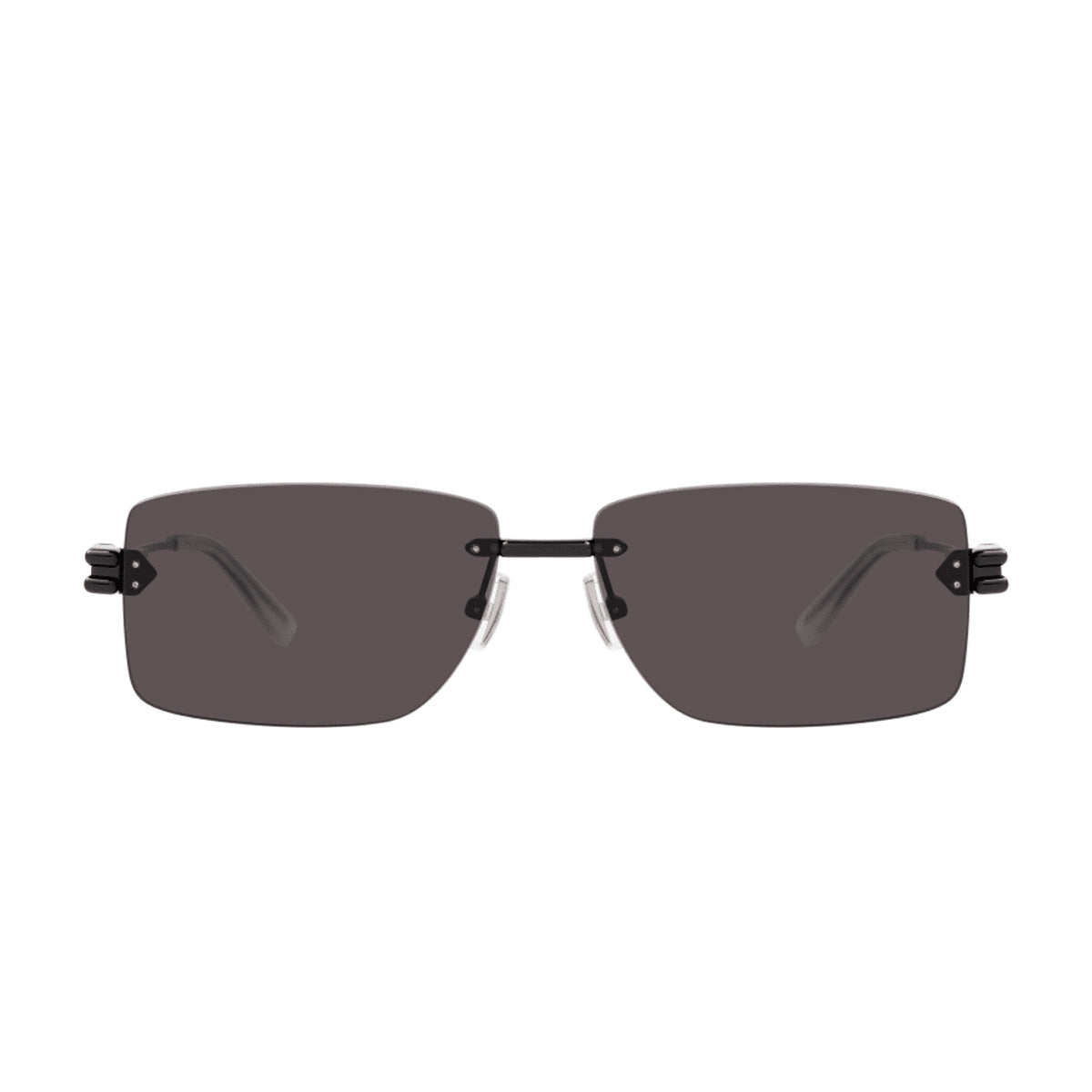 BV1126S 001 Nero Metal Occhiali Sole