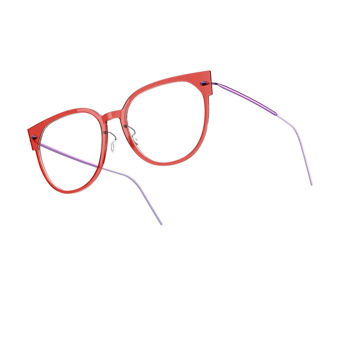N.o.w. 6634 C12 - P77 Rosso Acetate/titanium Occhiali Da Vista