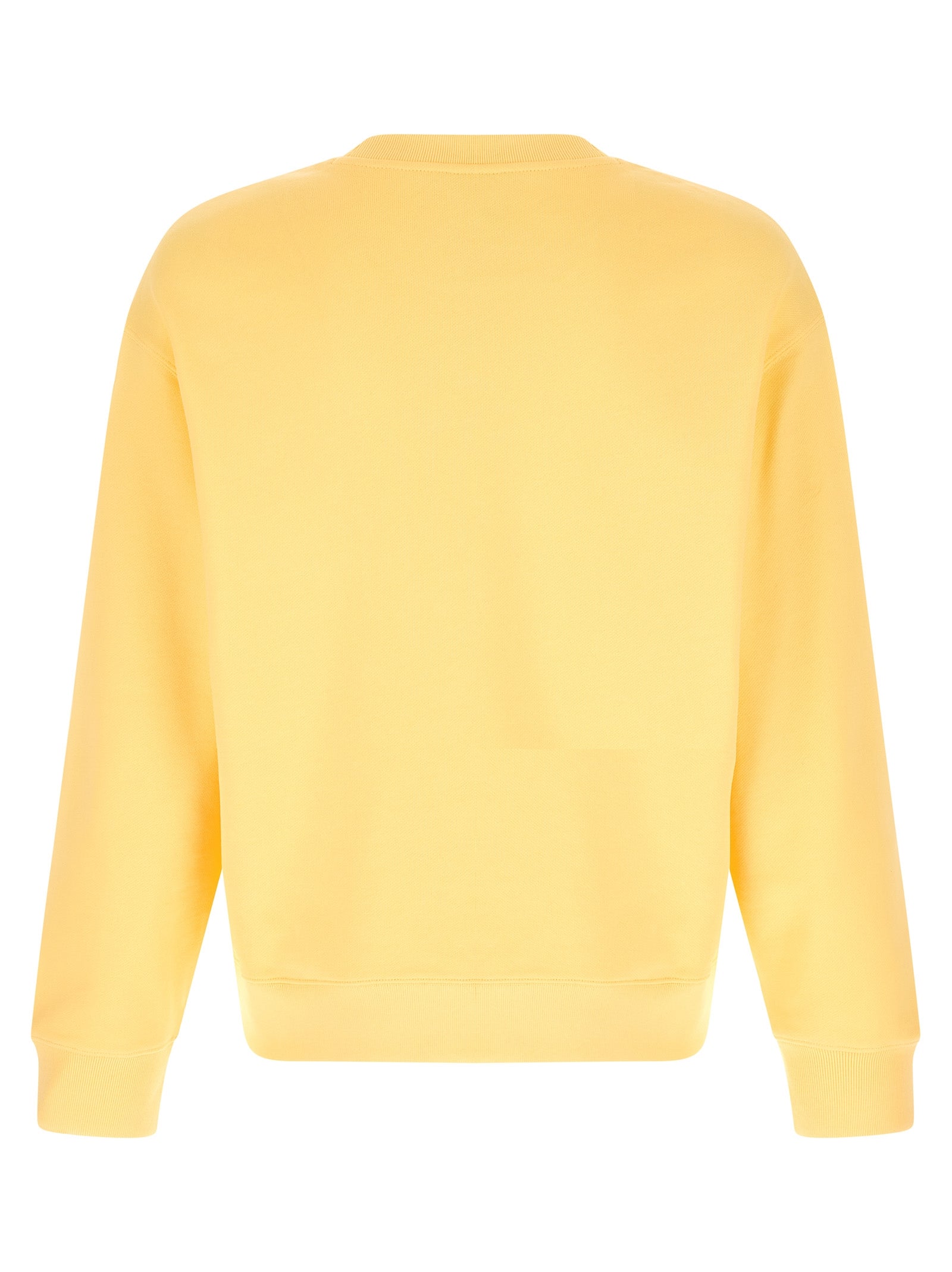 Dreaming Fox sweatshirt Yellow Organic Cotton