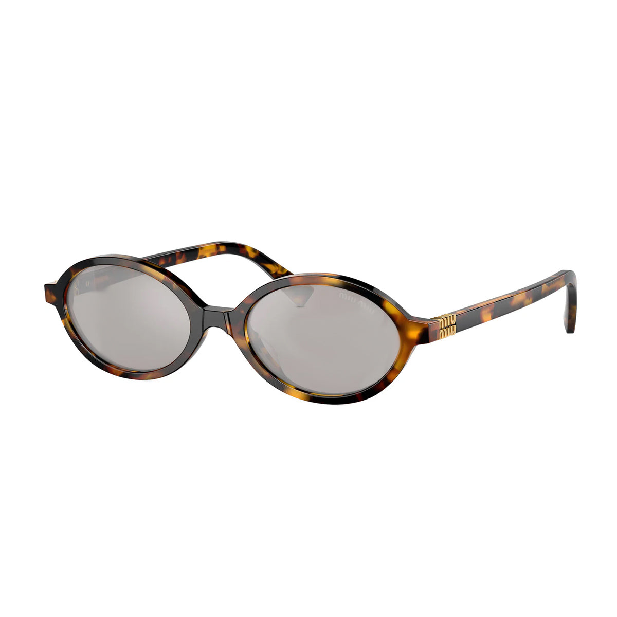 MiuMiu 0MU 04ZS Miu Regard VAU07F Havana Marrone Acetate Occhiali Da Sole