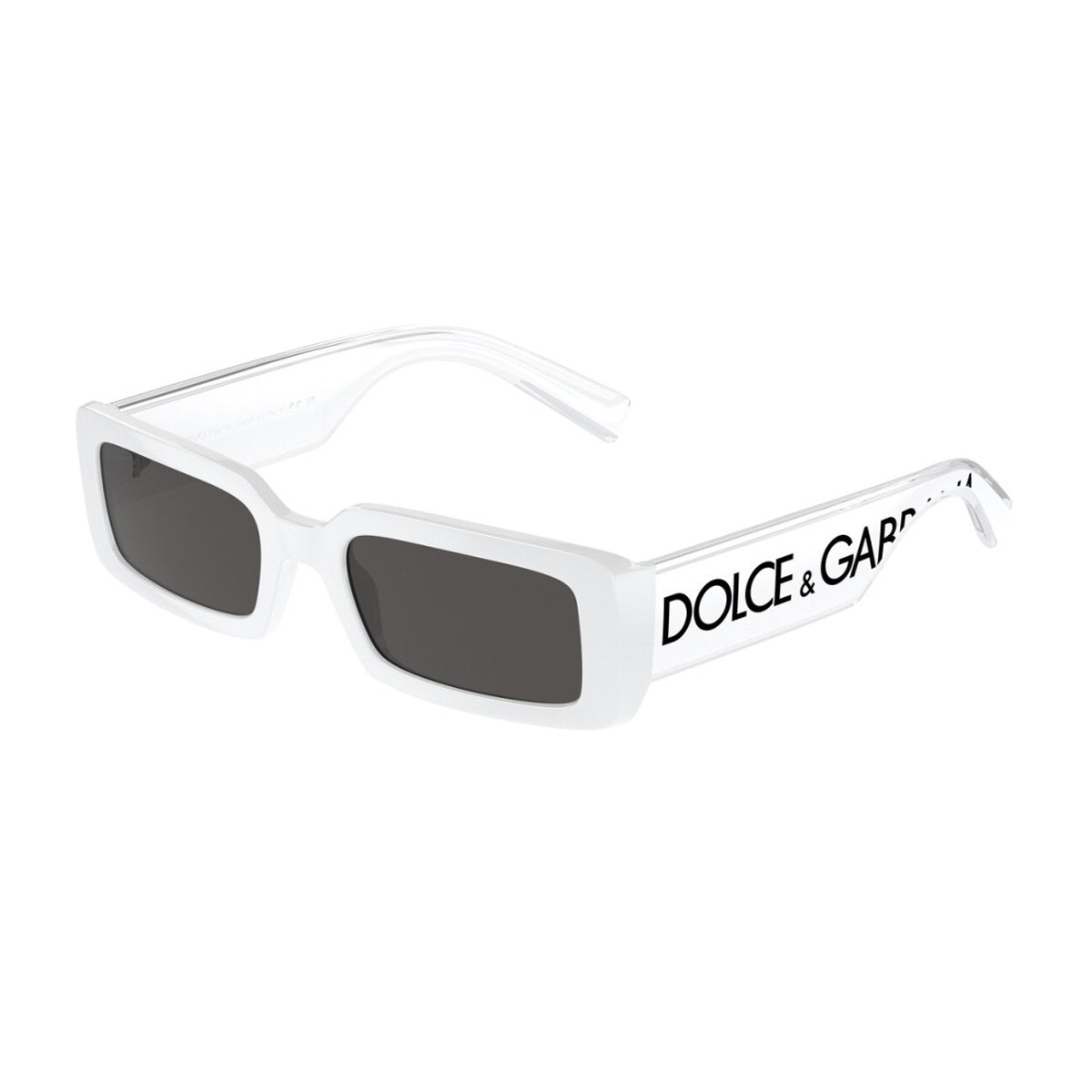 DG6187 331287 Bianco Celluloid Occhiali Sole