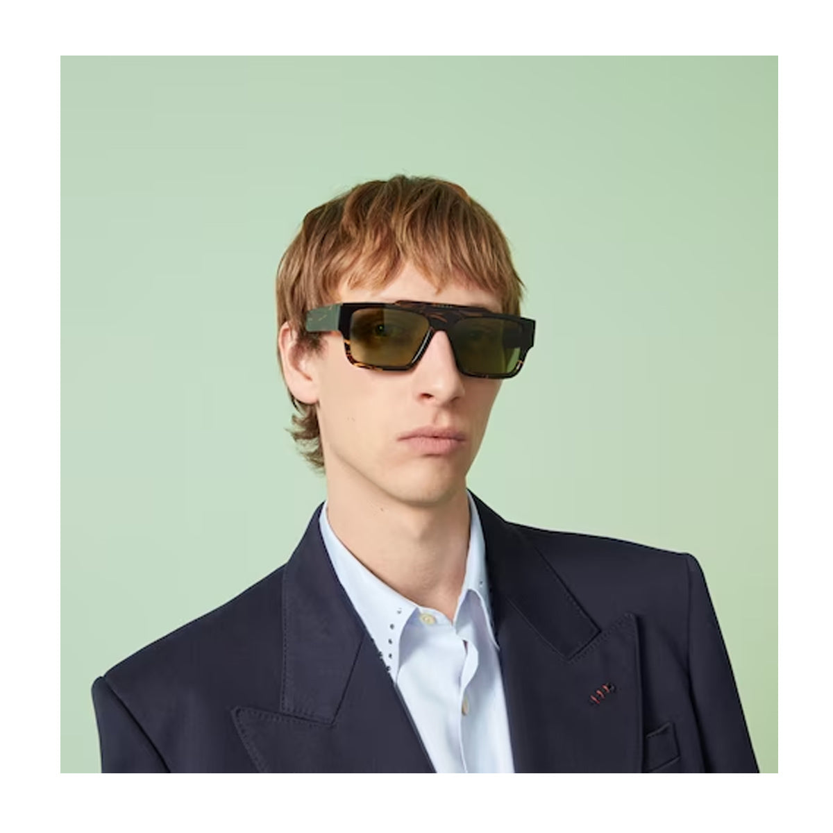 GG1460S Linea Lettering Nero Acetate Occhiali Sole