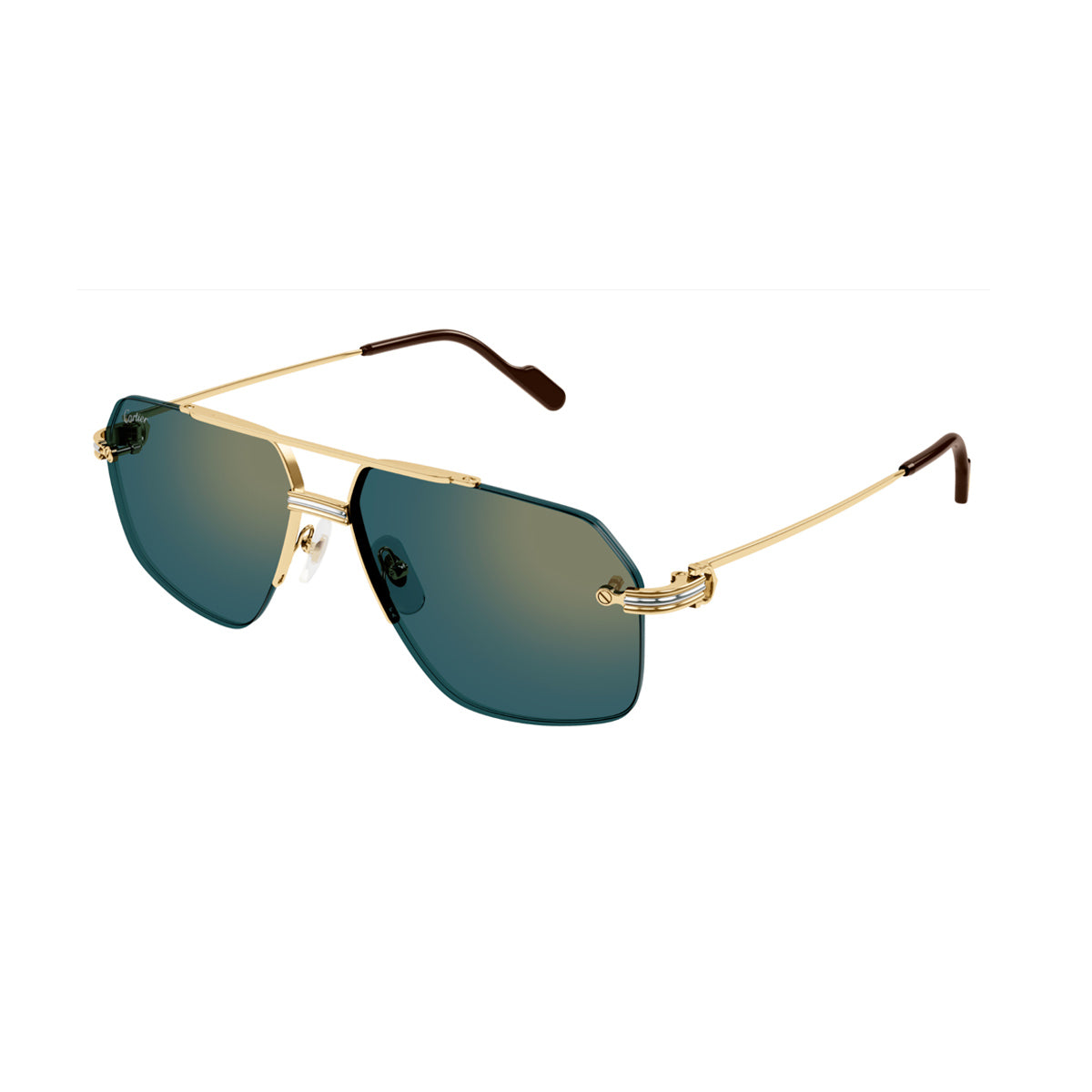 CT0426S Première de Cartier 002 Gold Oro Metal Occhiali Sole