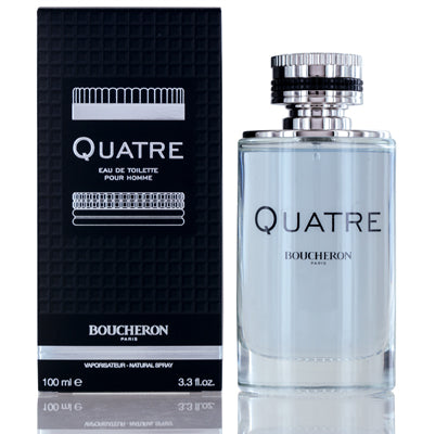 Boucheron Quatre Pour Homme Eau De Toilette Spray 3.3 Oz One Color Perfumes