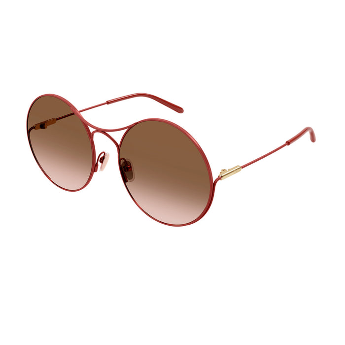 CH0166S LINEA CHLOÉ 004 Rosa Metal Occhiali Sole