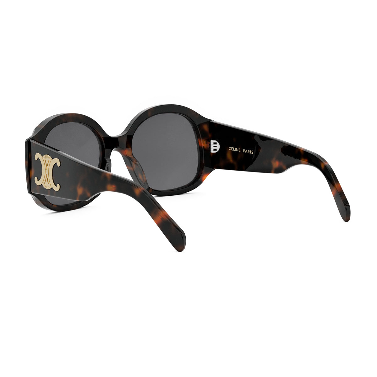 CELINE CL40305U Maxi Triomphe 52A Dark Havana Marrone Acetate Occhiali Da Sole
