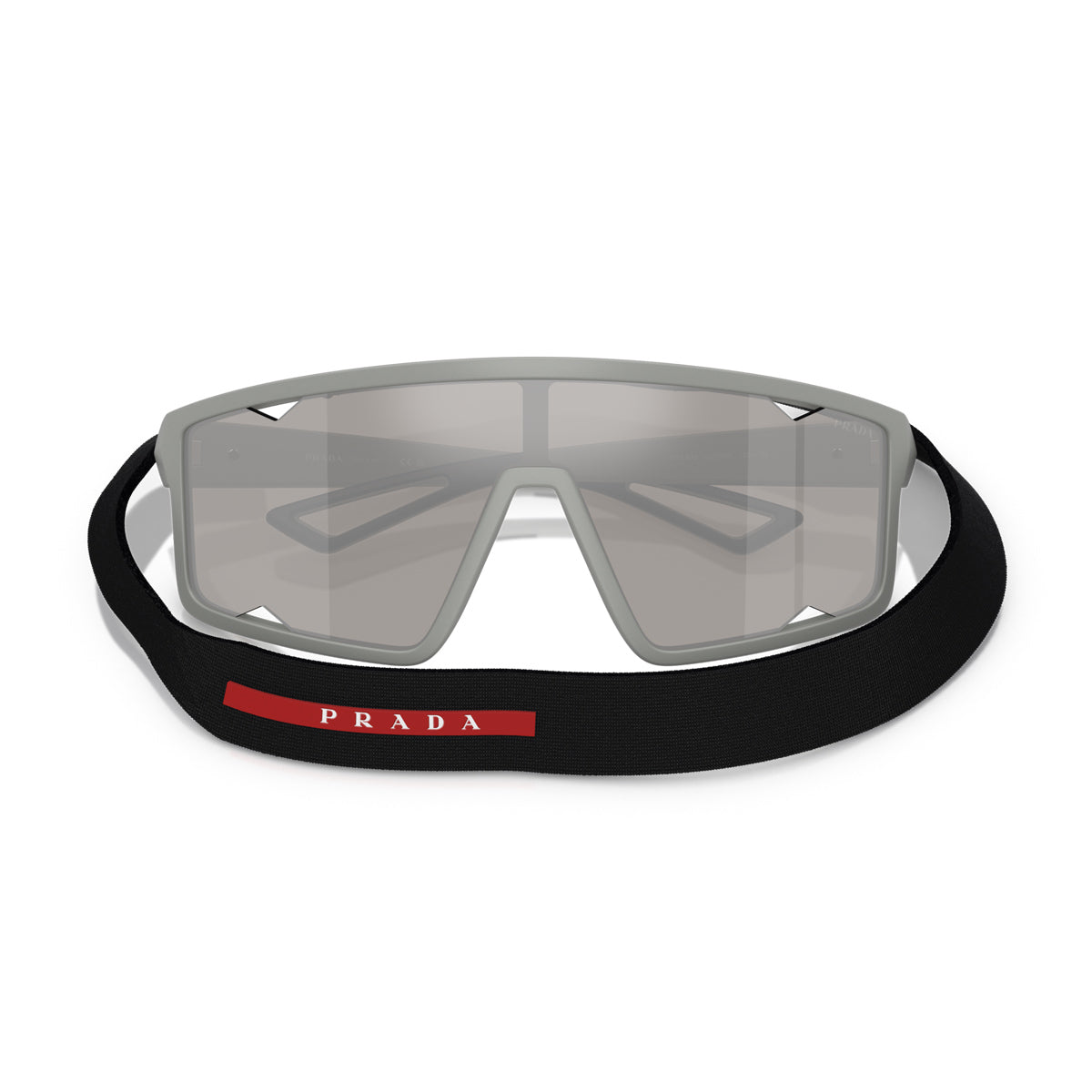 Prada Linea Rossa PS A03S 13Z05A Grigio Ferro Opaco Injected Occhiali Da Sole