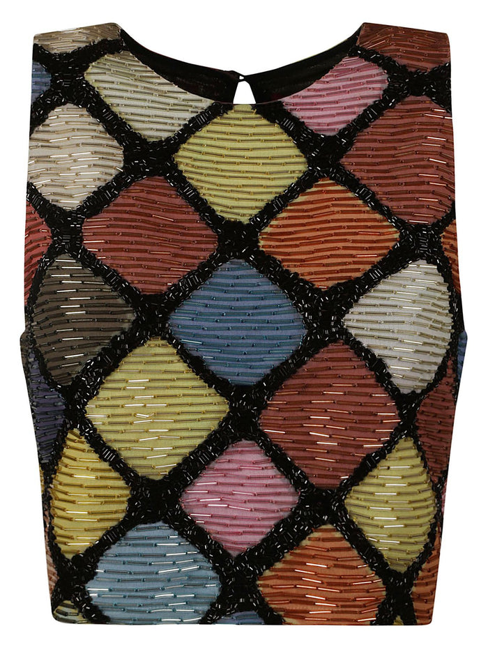 222-3583 Non Definito Glass Beads. made In India. Camicia
