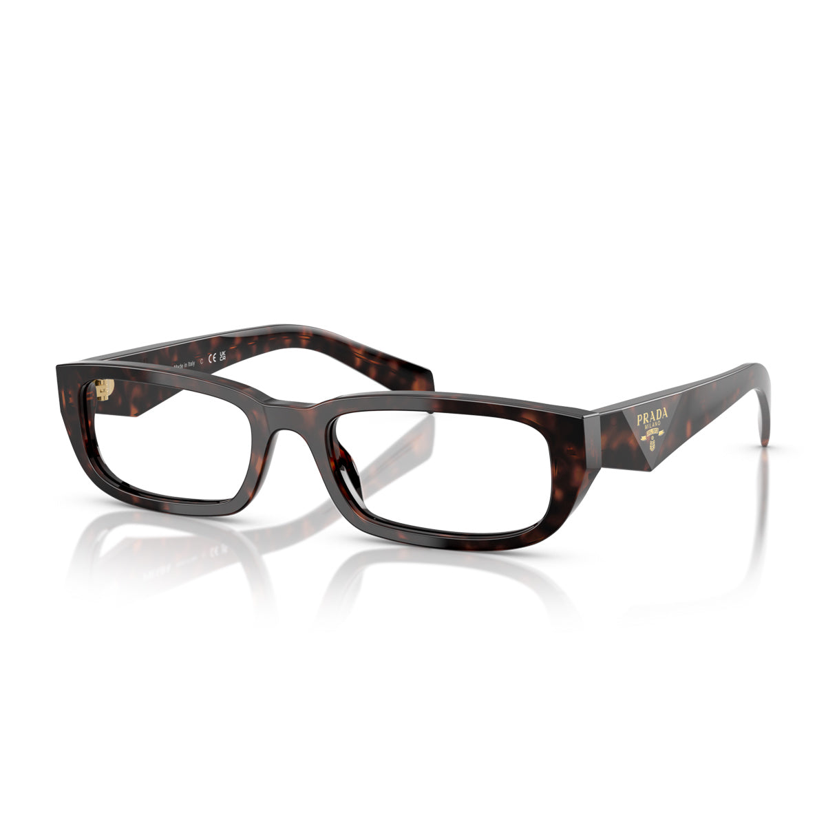 Prada PR B05V 17N1O1 Root Tartarugato Marrone Acetate Occhiali Da Vista