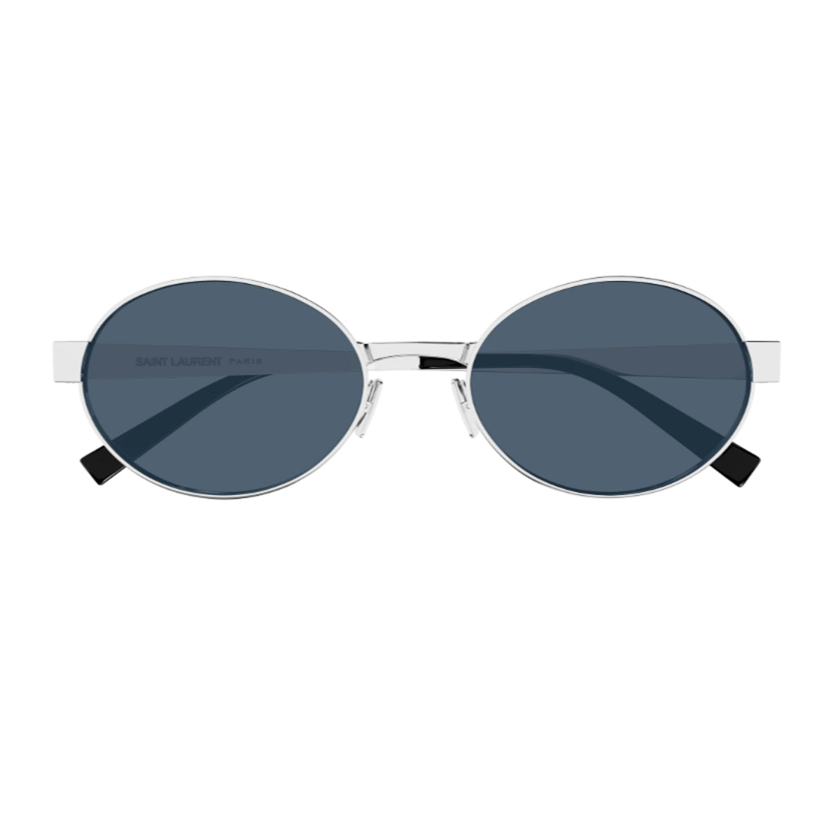 Saint Laurent SL 692 Linea Logo 006 Silver Blue Argento Metal Occhiali Da Sole