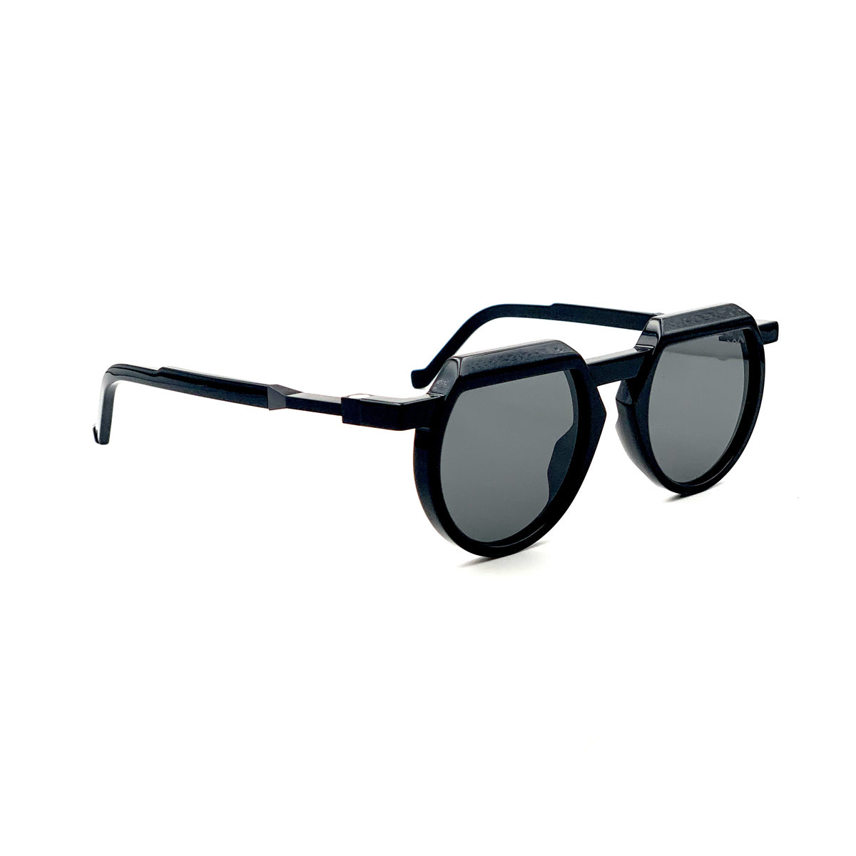 WL0049 WHITE LABEL Nero Acetate Occhiali Sole