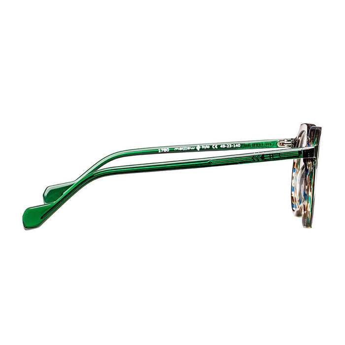 Matttew Hylo 1780 Verde Marrone Acetate Occhiali Da Vista