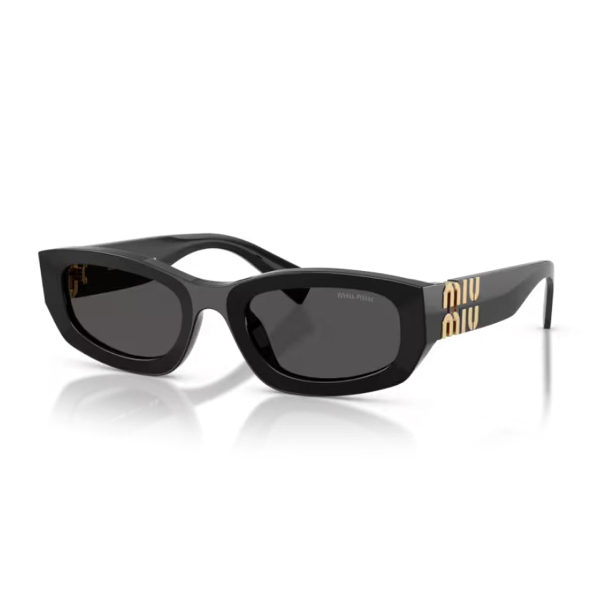 Miu 0MU B04S Glimpse 16K08Z Nero Acetate Occhiali Da Sole