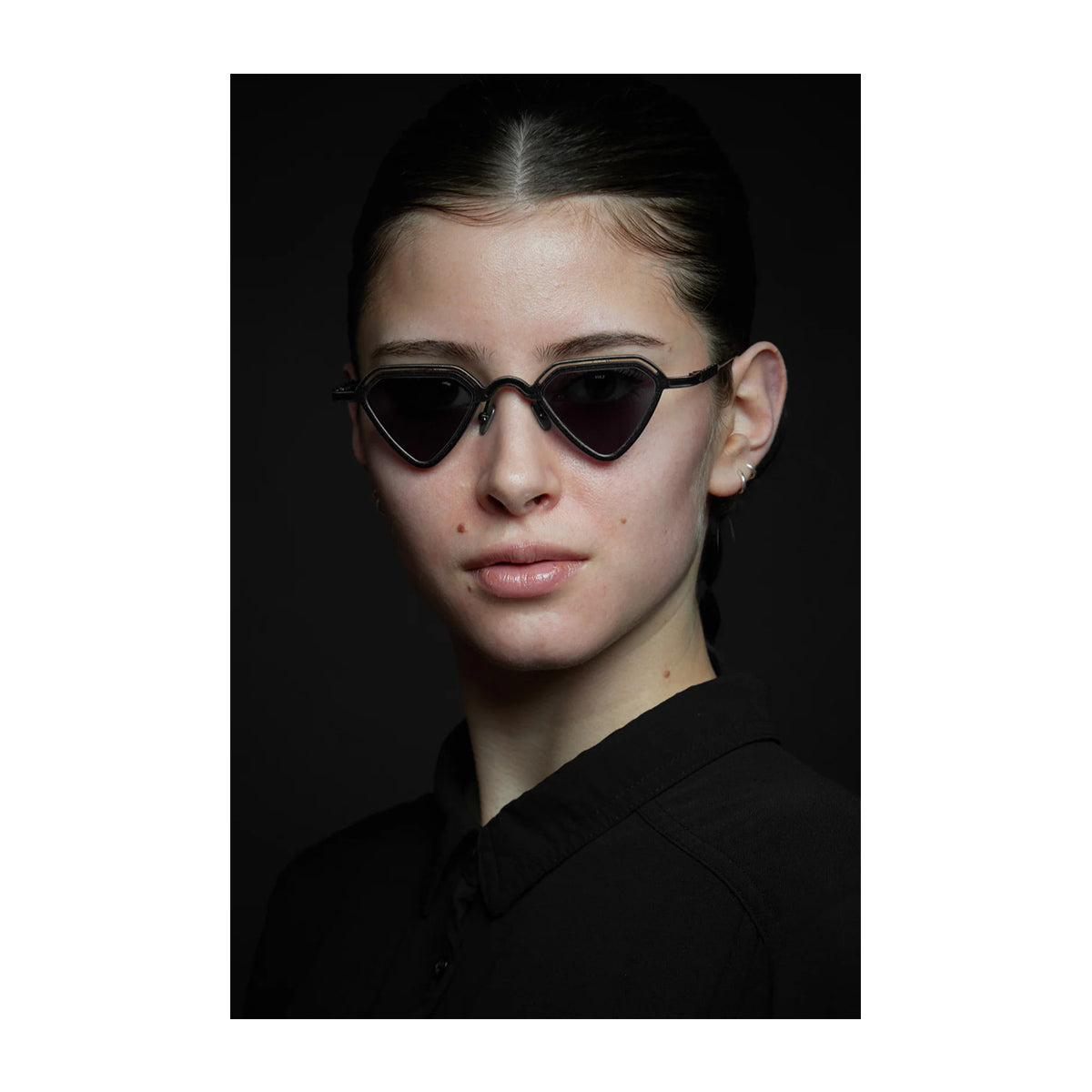 Capote Eyewear ACX221 BLK black Nero Titanium Occhiali Da Sole