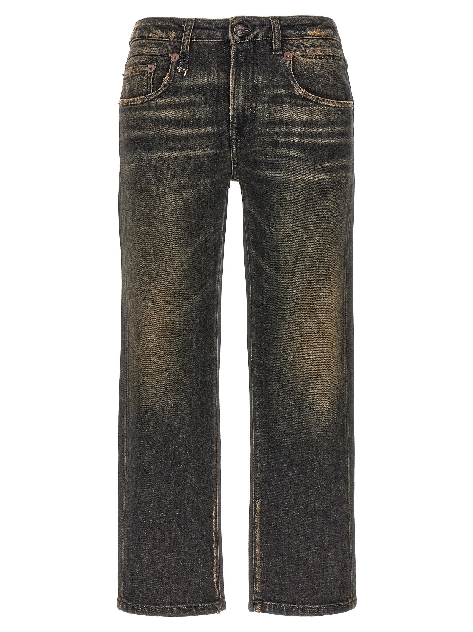 Boy Straight jeans Black Cotton