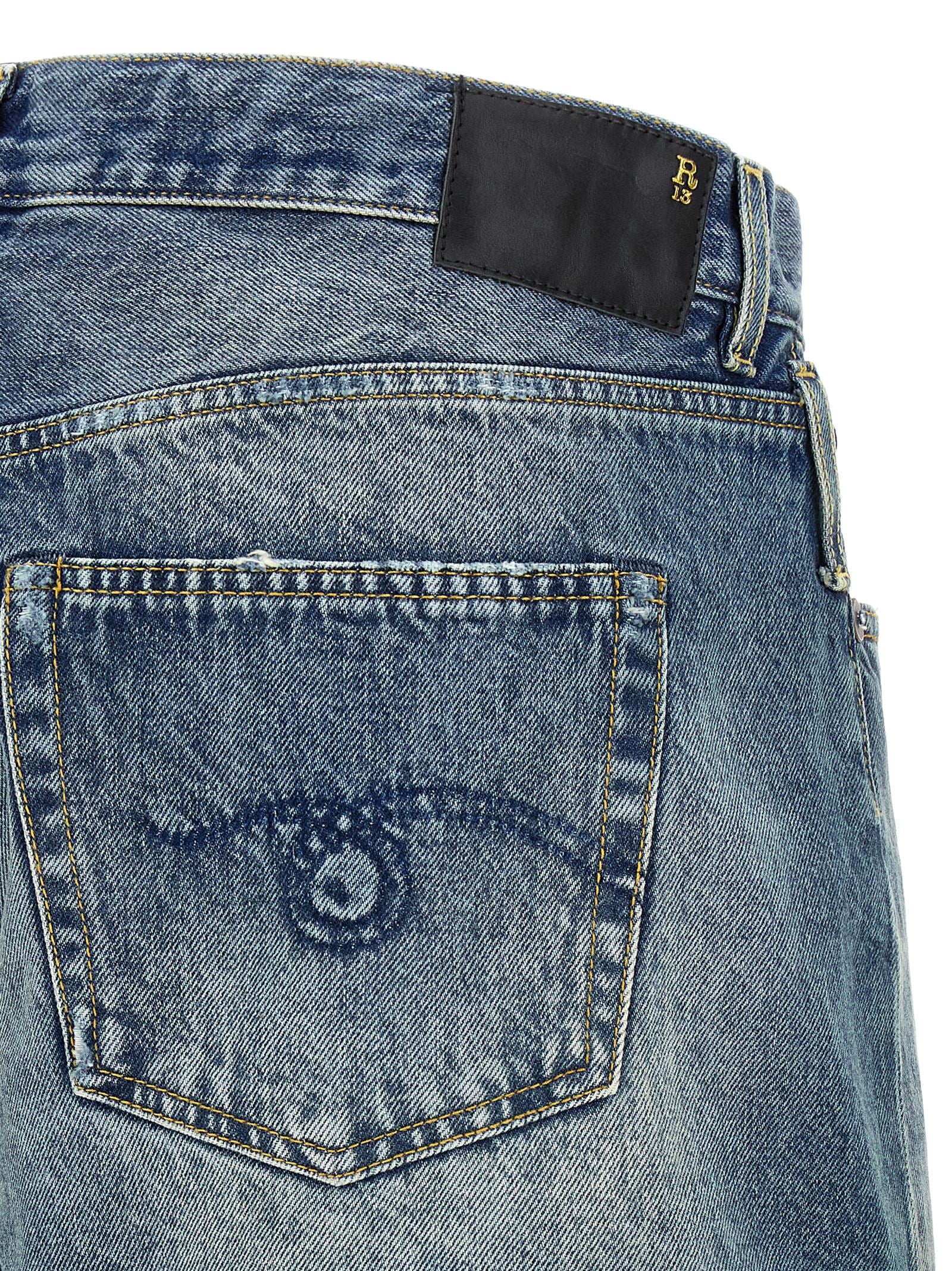 Crossover shorts Blue Cotton Bermuda