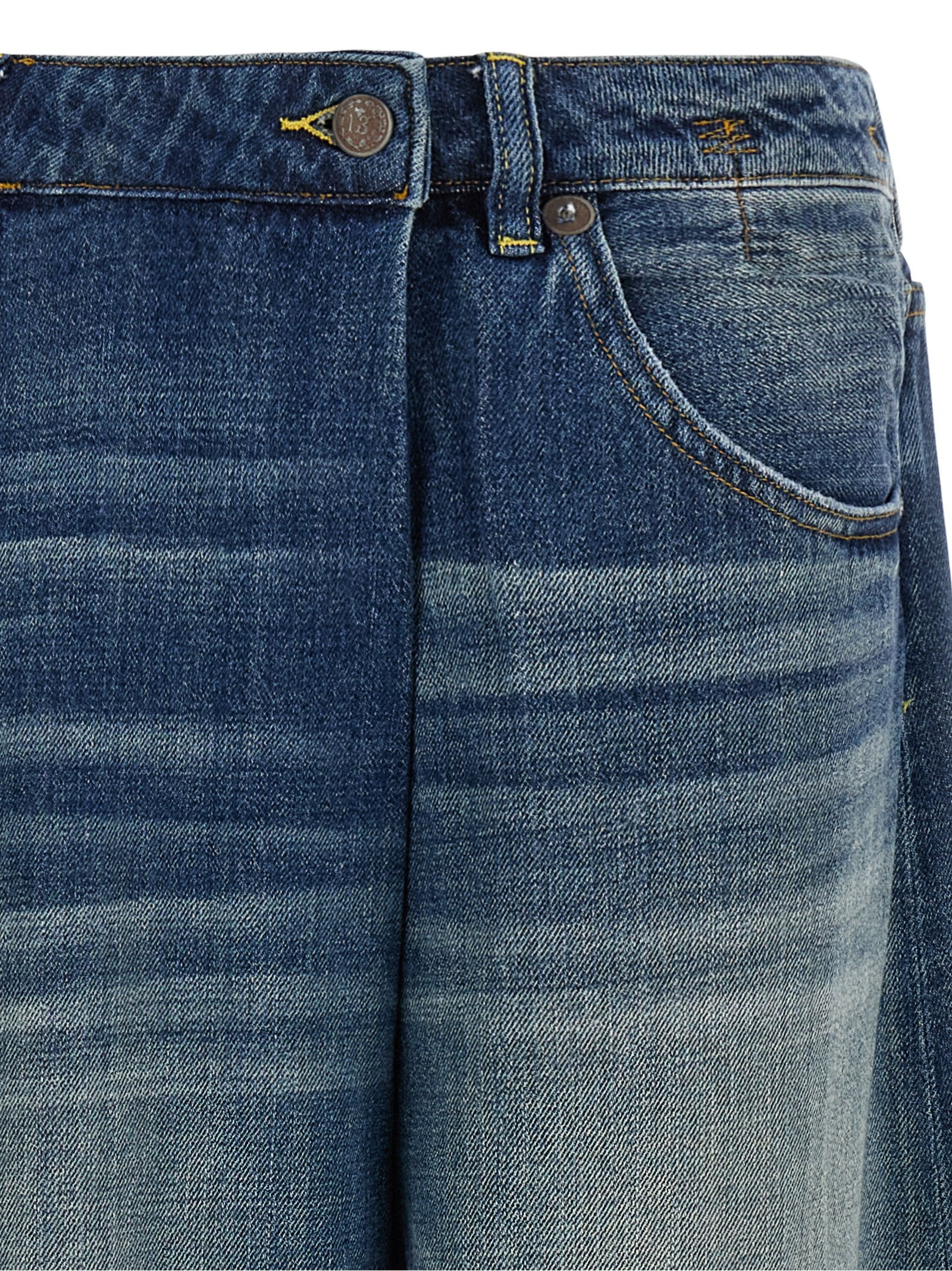 Nico Wrap jeans Blue Cotton