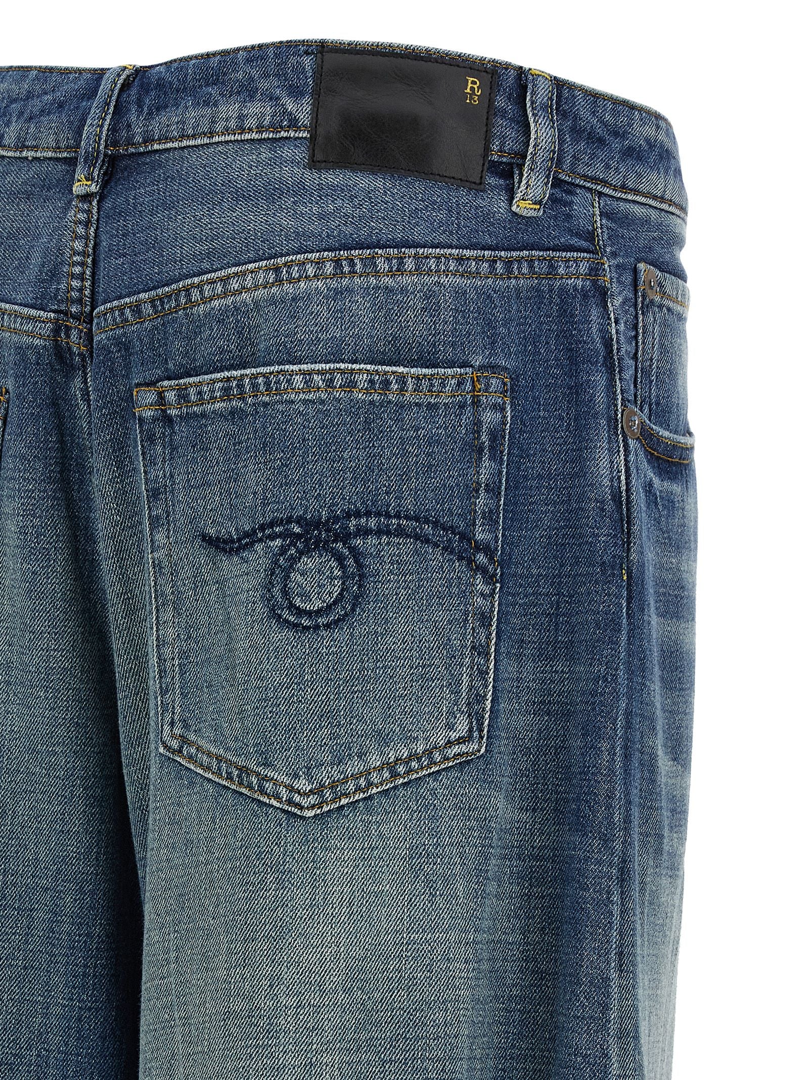 Nico Wrap jeans Blue Cotton