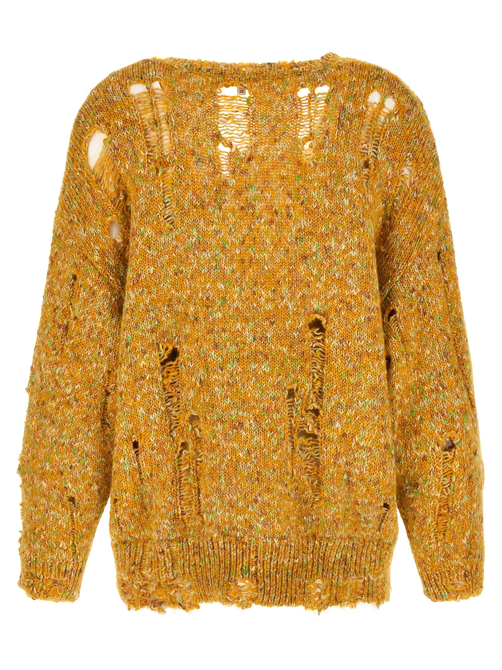 Torn cardigan Yellow Sweater, Cardigans