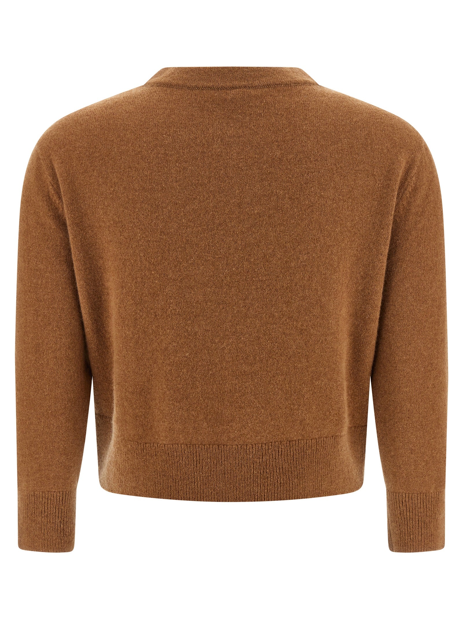 Knot cardigan Brown Cashmere Sweater, Cardigans