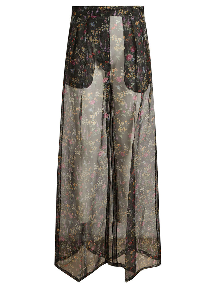 PAREO Nero Soie. made In Italy. Pantalone