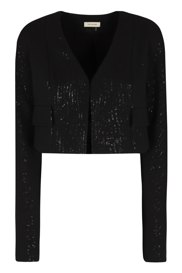 Terras Silk Jacket Black