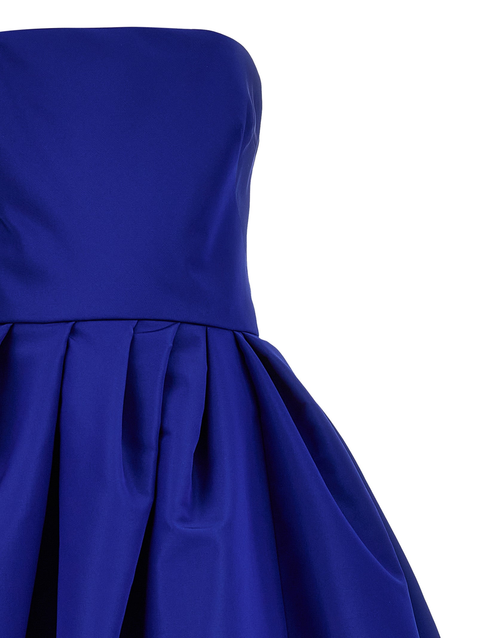 Silk dress Blue