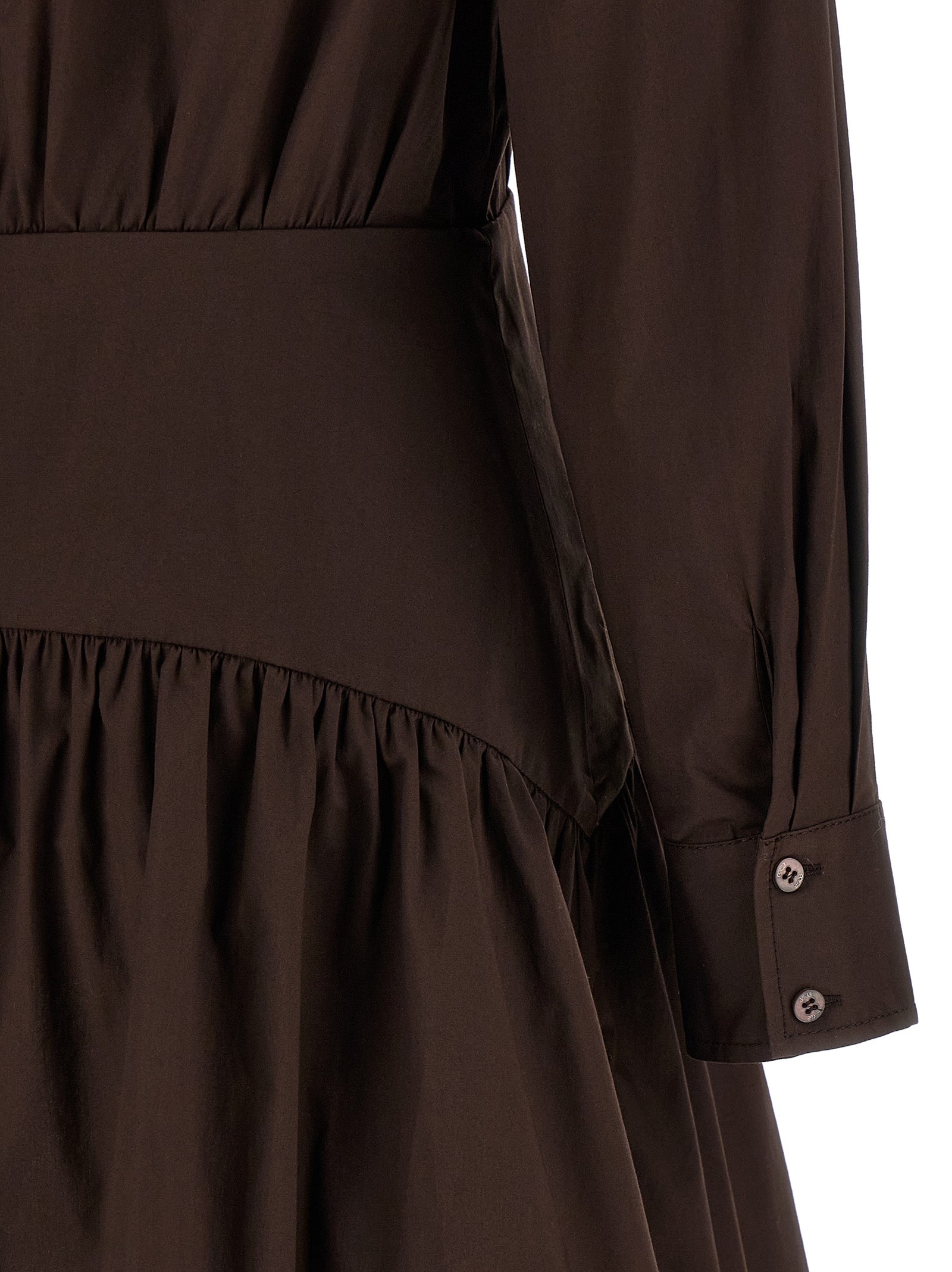Rocco dress Brown Cotton