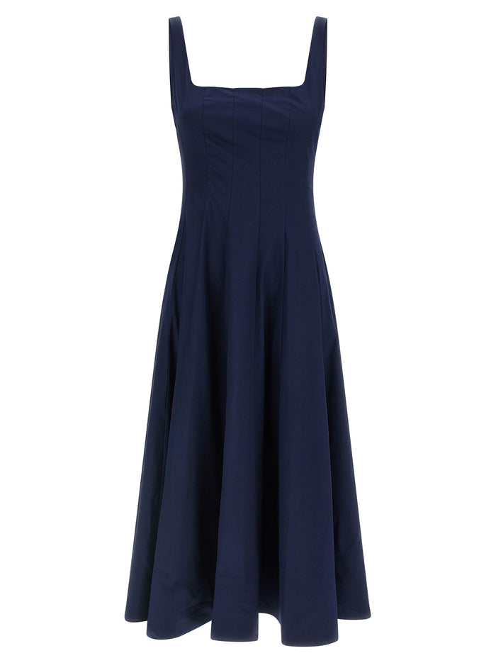 Wells dress Blue Cotton