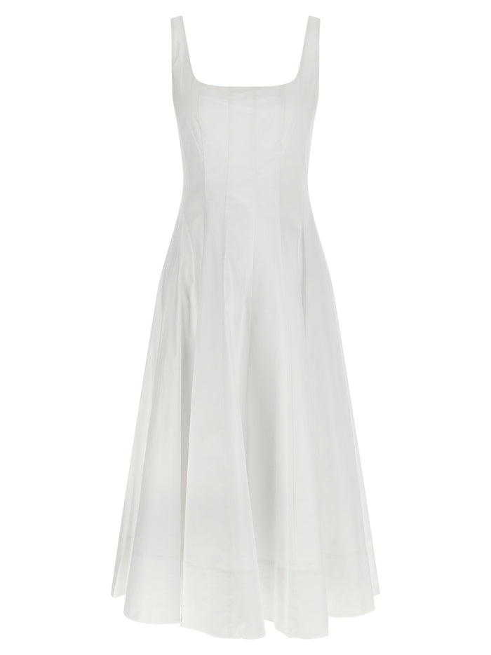Wells dress White Cotton