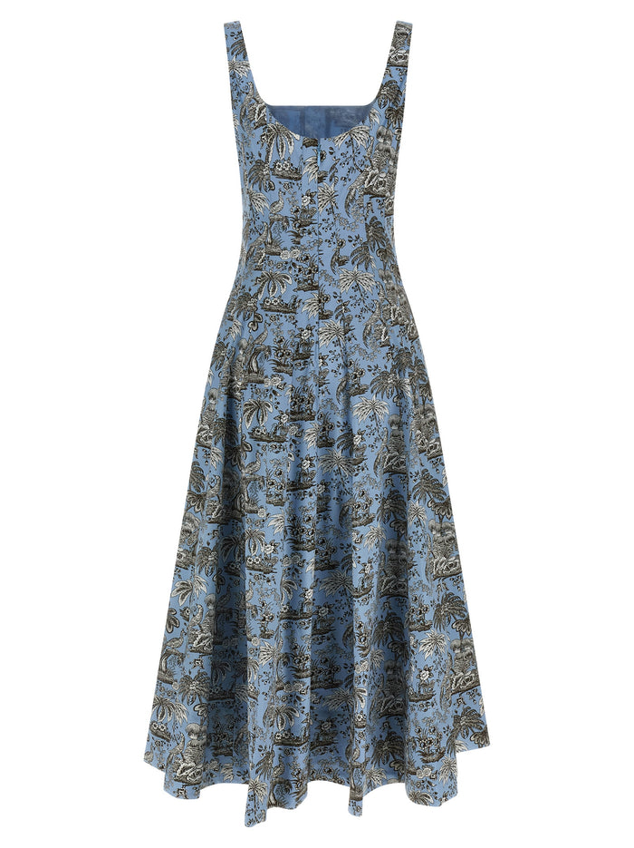 Wells dress Light Blue Cotton
