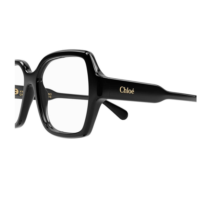 CH0155O Nero Celluloid Occhiali Vista