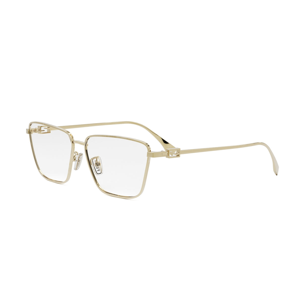 Fendi FE50071U Baguette 030 Oro Metal Occhiali Da Vista