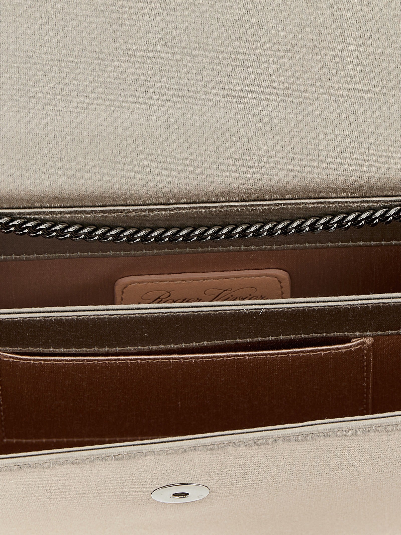 Efflorescence Clutch Gray Viscose